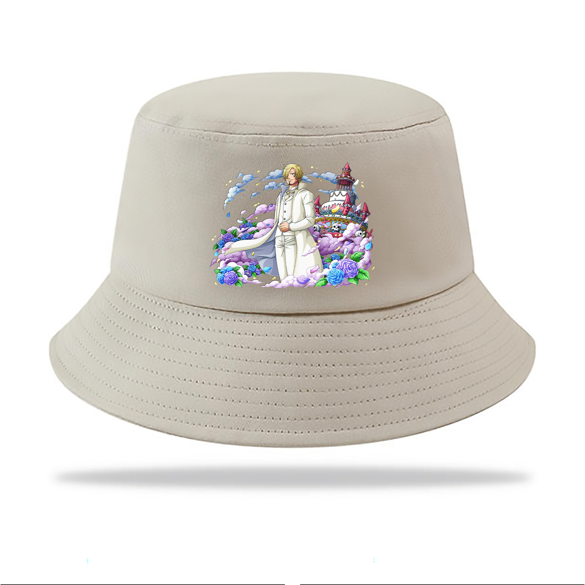 （画像用） ワンピース サンジ ONE PIECE Sanji アウトドア日除けバケットハット